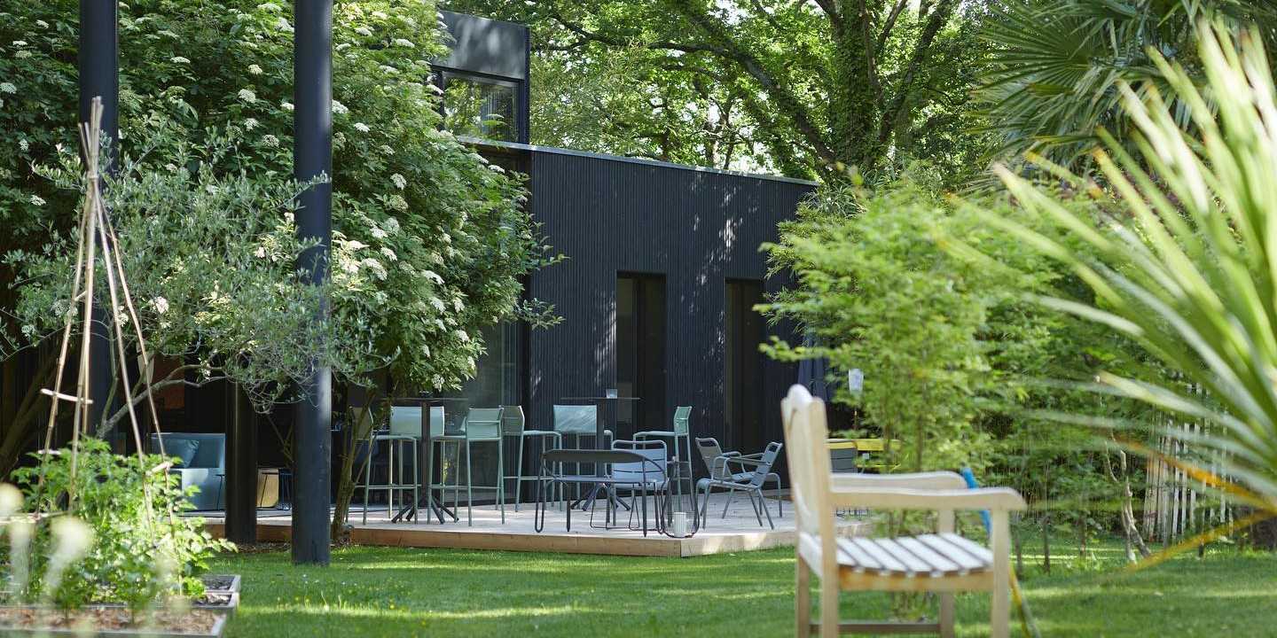 Maison contemporaine réalisé par un architecte basé à Strasbourgen Alsace
